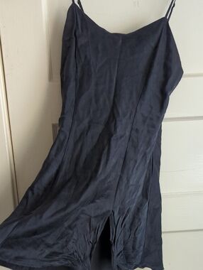 Y2K Victoria's Secret Black Slip Chemise